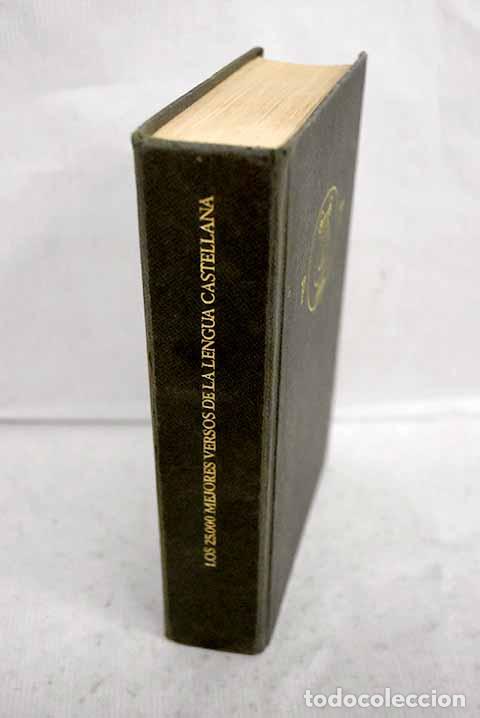 Livres: Los 25000 mejores versos de la lengua castellana