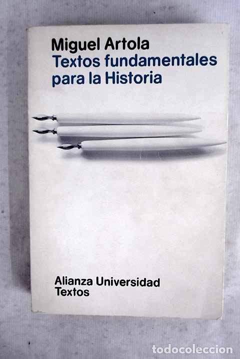 Libri di seconda mano: Textos fundamentales para la historia