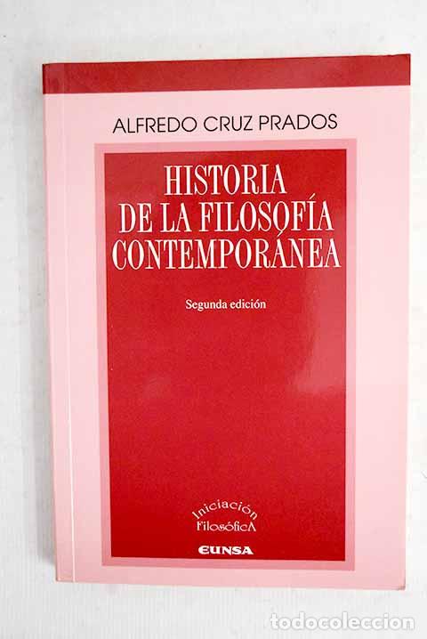 books: Historia de la filosof&iacute;a contempor&aacute;nea.- Cruz Prados, Alfredo