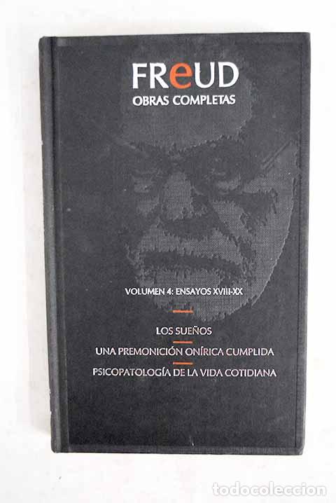 books: Obras completas, n&uacute;mero 4.- Freud, Sigmund