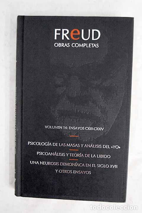 books: Obras completas, n&uacute;mero 14.- Freud, Sigmund