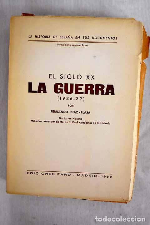 Libros: La guerra (1936-39):