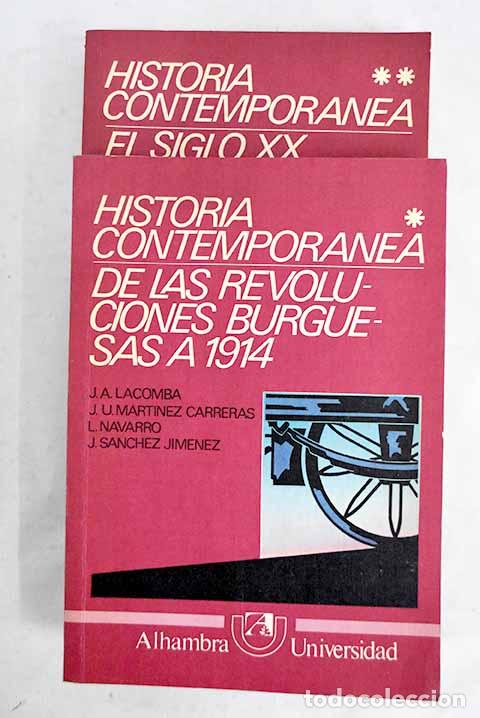 Libros: Historia contempor&aacute;nea