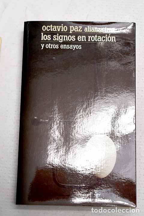 Libros: Los signos en rotaci&oacute;n y otros ensayos.- Paz, Octavio