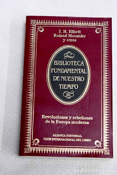 Livros em segunda m&atilde;o: Revoluciones y rebeliones de la Europa moderna :