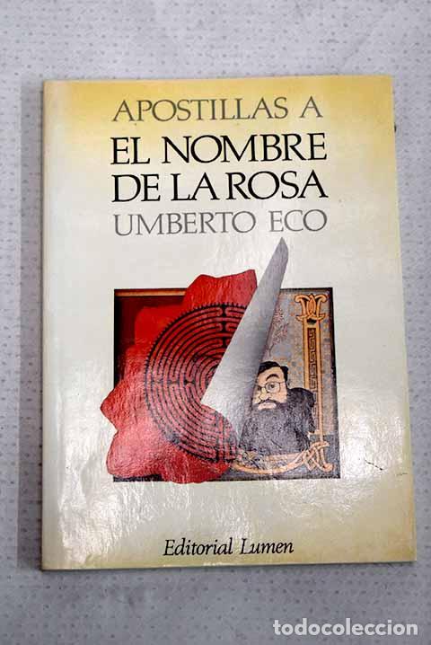 Livros em segunda m&atilde;o: Apostillas a El nombre de la rosa .- Eco, Umberto
