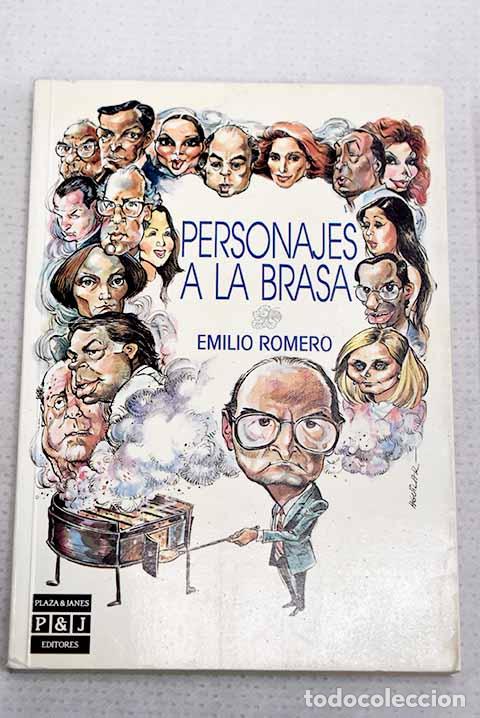 Livros em segunda m&atilde;o: Personajes a la brasa.- Romero, Emilio