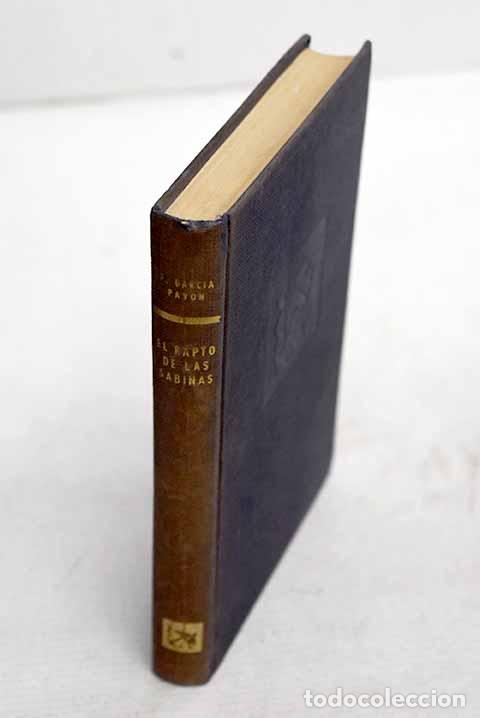 Libros: El rapto de las Sabinas.- Garc&iacute;a Pav&oacute;n, Francisco