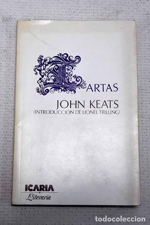 Libros: Cartas: Keats, John: Bosch..- Keats, John