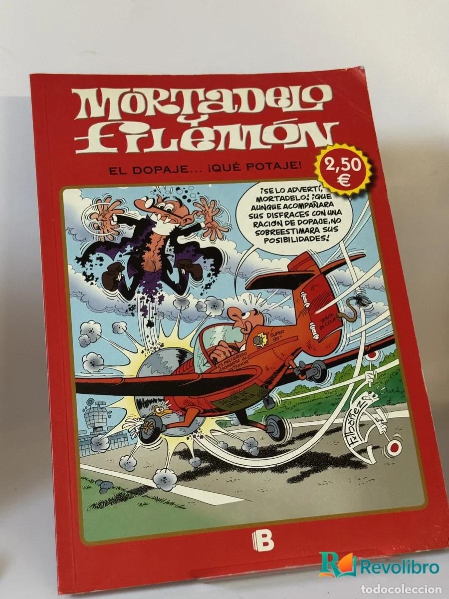 Libros: Mortadelo y Filem&oacute;n El dopaje... &iexcl;Qu&eacute; potaje! - Francisco Ib&aacute;&ntilde;ez