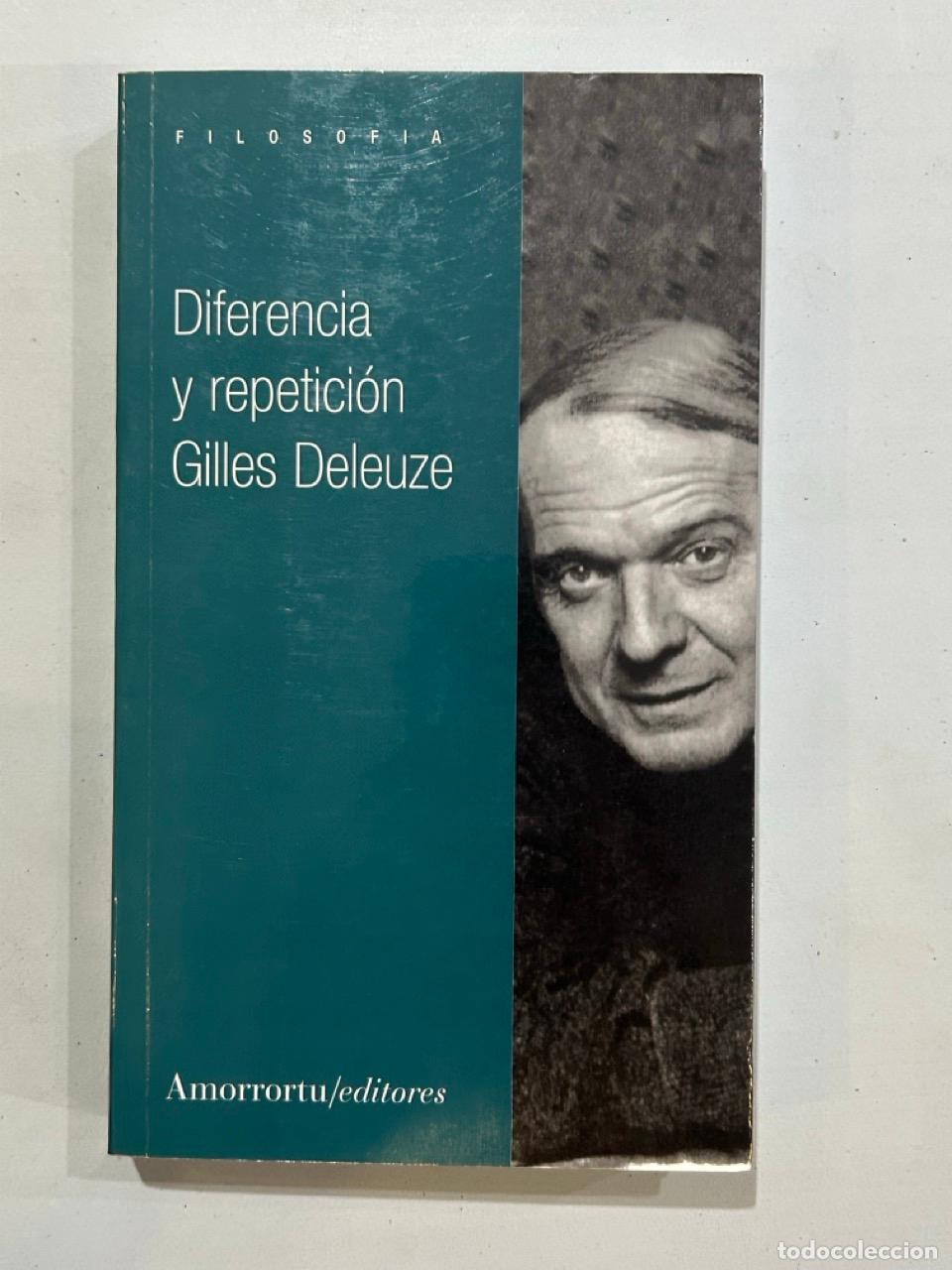 Livres: Gilles Deleuze - Diferencia y repetici&oacute;n
