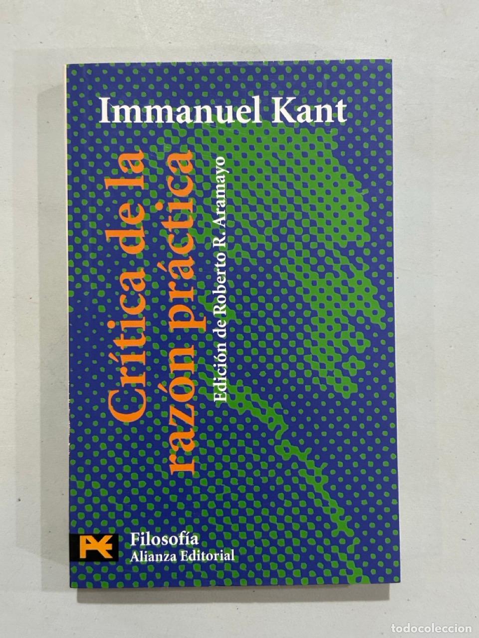books: Immanuel Kant - Cr&iacute;tica de la raz&oacute;n pr&aacute;ctica