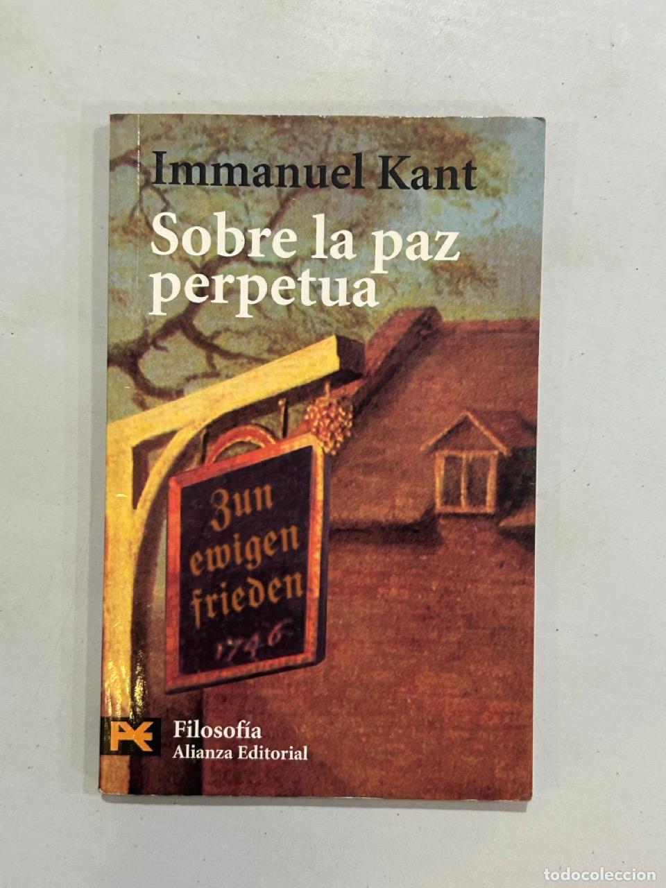 Livres: Immanuel Kant - Sobre la paz perpetua
