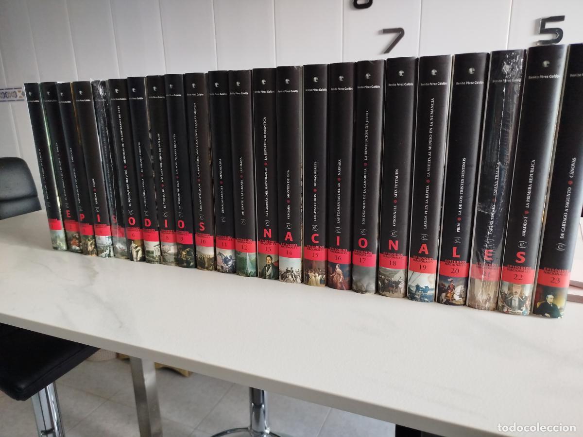 Libros: Episodios nacionales: completa (23 vol.) - P&eacute;rez Gald&oacute;s, Benito (1843-1920)