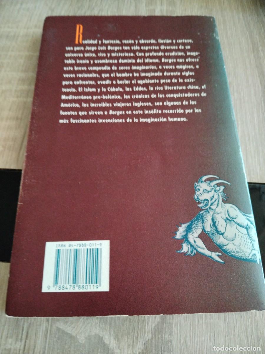 Libros: Jorge Luis Borges - El libro de los seres imaginarios - Foto 3