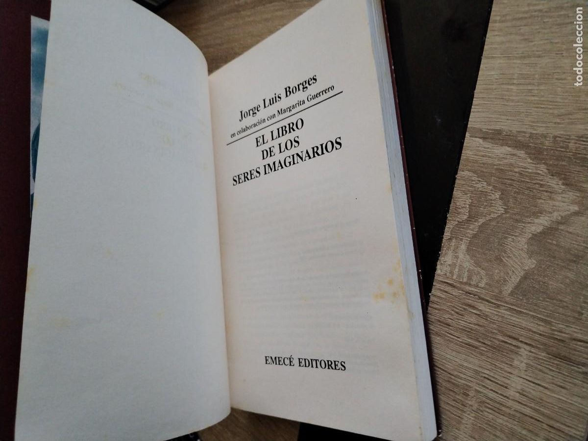 Libros: Jorge Luis Borges - El libro de los seres imaginarios - Foto 5