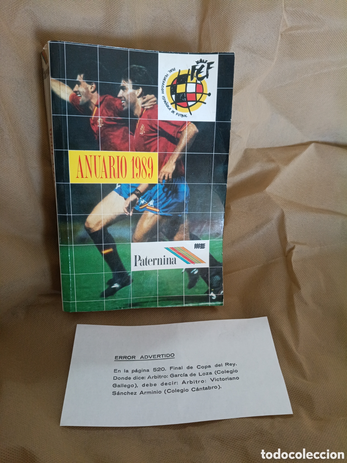 Libros: Anuario de la Real Federaci&oacute;n Espa&ntilde;ola de F&uacute;tbol 1989
