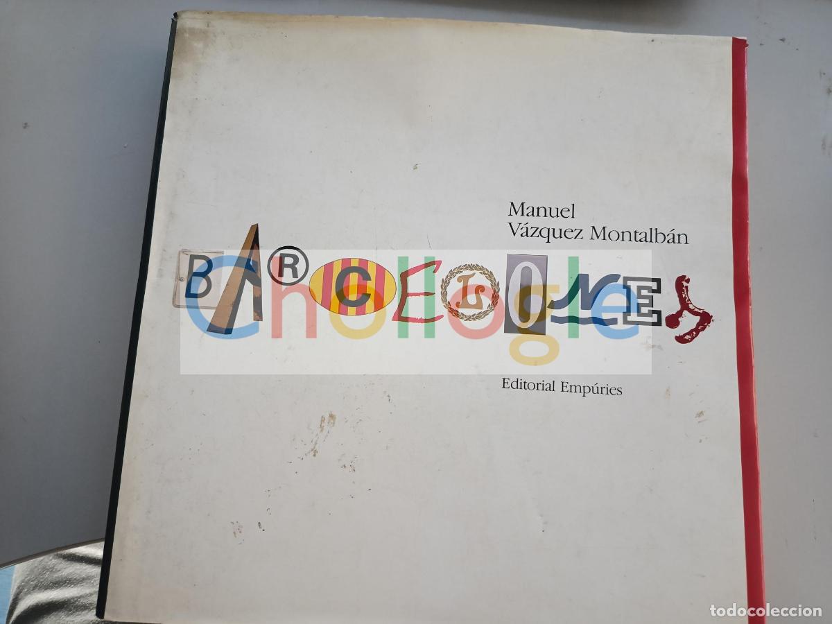 Libros: Barcelones Vazquez Montalb&aacute;n 243 paginas catalan PRIMERA EDICI&Oacute;N - Ina joya Una joia
