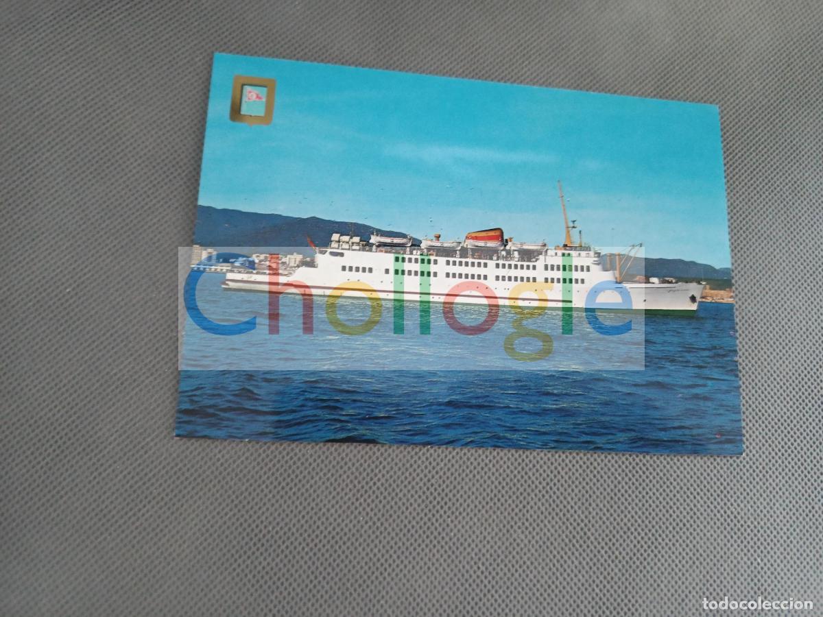 Libros: Postal Transmediterranea Buque Victoria Virgen de Africa Transbordador Estrecho de Gibraltar