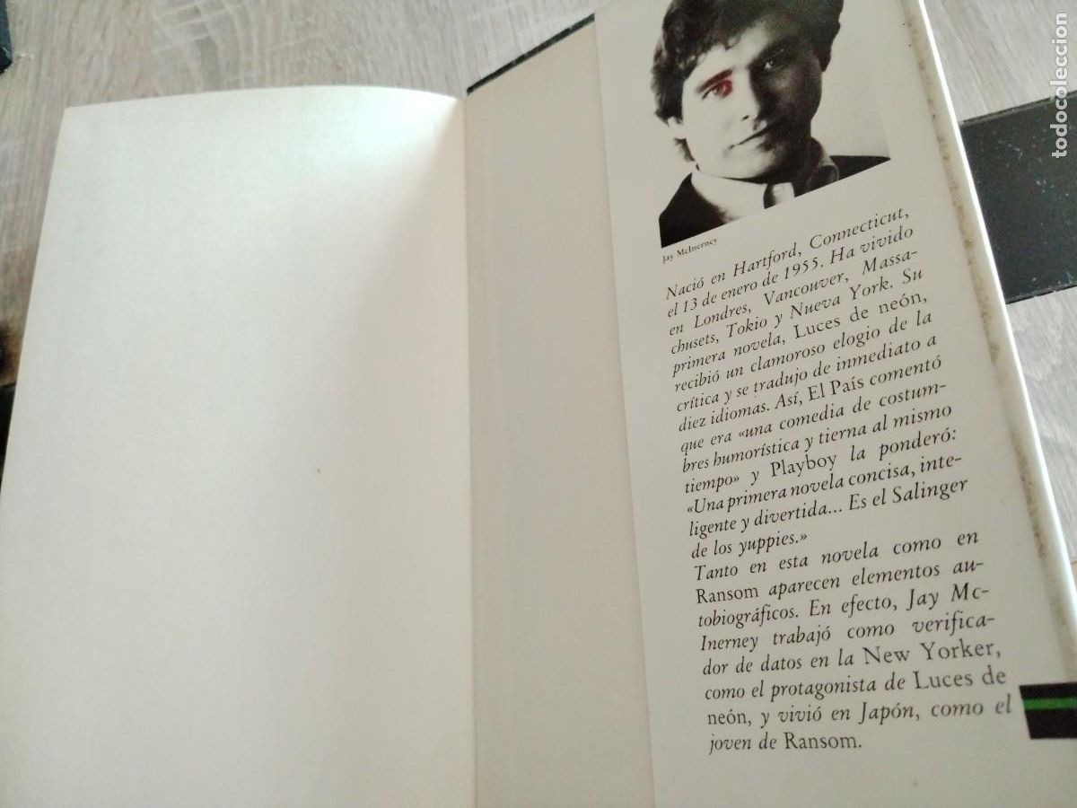 Libros: Luces de ne&oacute;n -jay McInerney - Foto 4