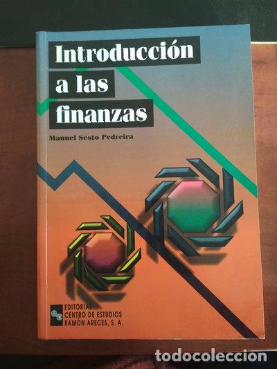 Libros: Introducci&oacute;n a las finanzas- 9788480046015