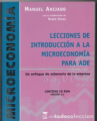 Livros em segunda m&atilde;o: Lecciones de introducci&oacute;n a la microeconom&iacute;a para ADE- 9788496062009