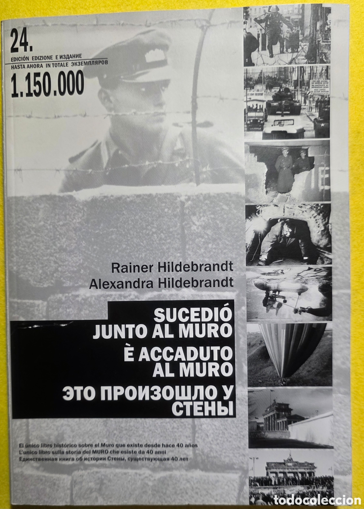 Libros: SUCEDI&Oacute; JUNTO AL MURO