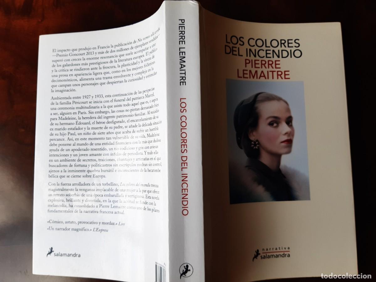 Libros: LOS COLORES DEL INCENDIO. Pierre Lemaitre - Foto 3