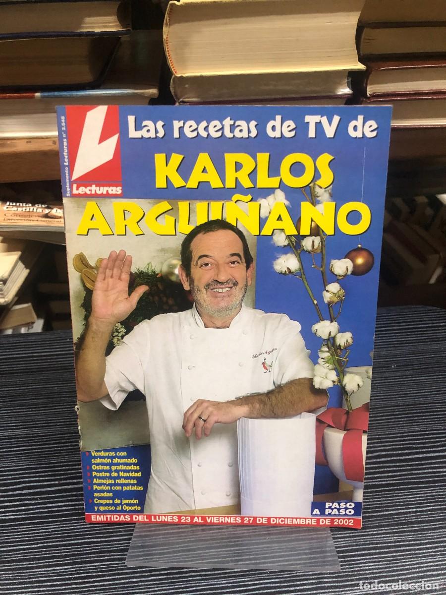 Libros: Las recetas de TV de Karlos Argui&ntilde;ano (Suplemento Lecturas, Dic 2002)