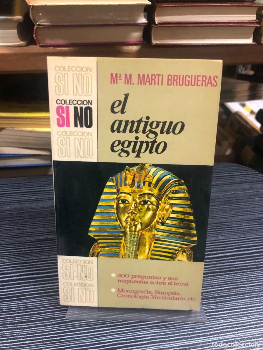 Libros: El antiguo Egipto M&ordf; M. Mart&iacute;运算 Brugueras