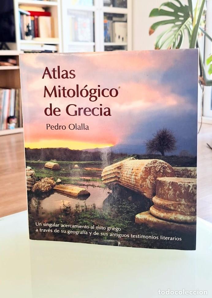 Libros: Atlas mitol&oacute;gico de Grecia, Pedro Olalla, Lynx