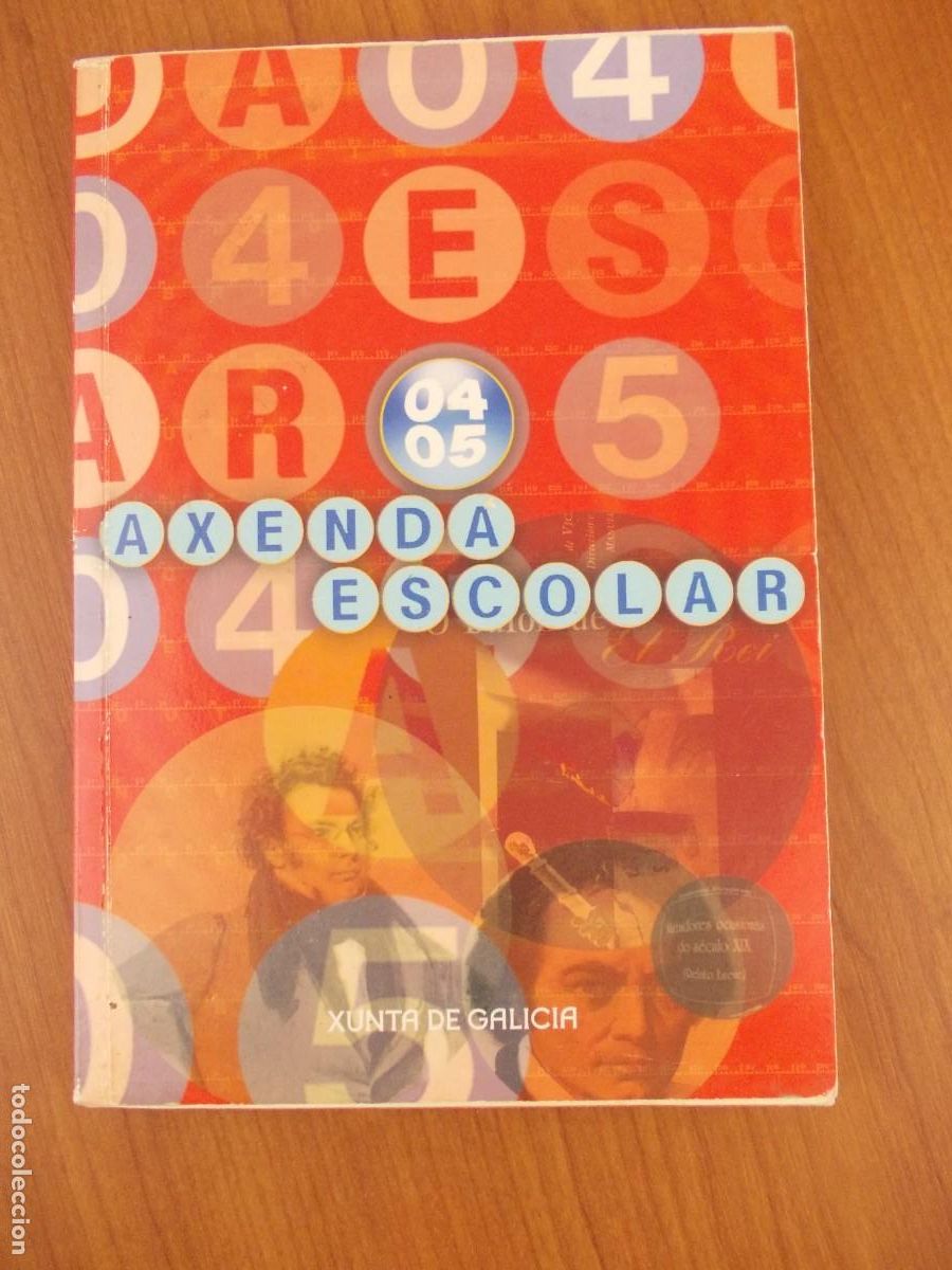 Libros: Libro Axenda Escolar 2004 2005 Xunta De Galicia Xacobeo 2004 Pol&iacute;tica Ling&uuml;&iacute;stica