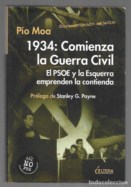 books: 1934: COMIENZA LA GUERRA CIVIL - MOA, PIO