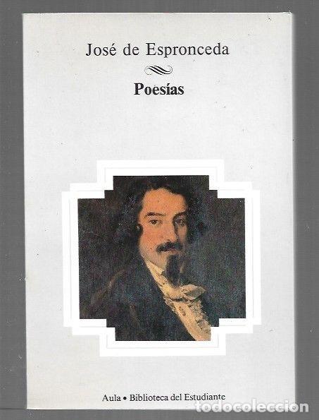 Libros: POESIAS - ESPRONCEDA, JOSE DE - Foto 1