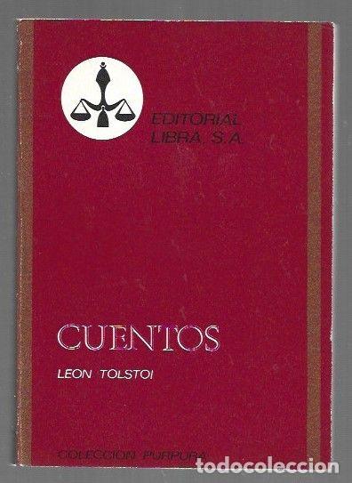 books: CUENTOS - TOLSTOI, LEON