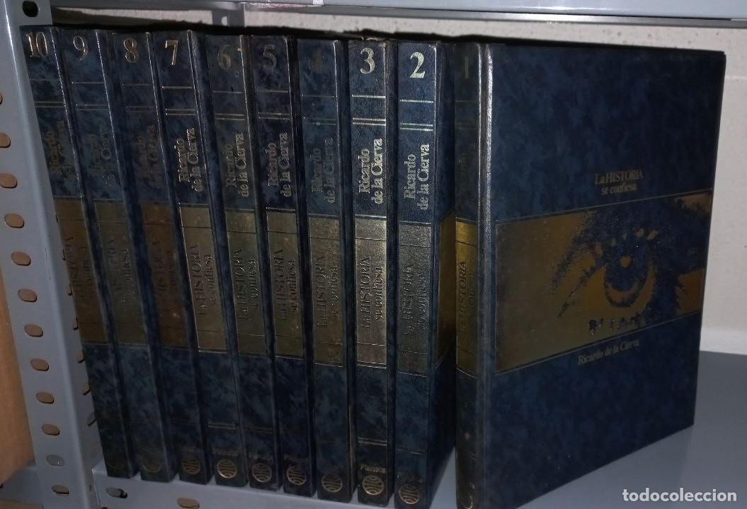B&uuml;cher: La Historia se confiesa - Ricardo de la Cierva (10 tomos)
