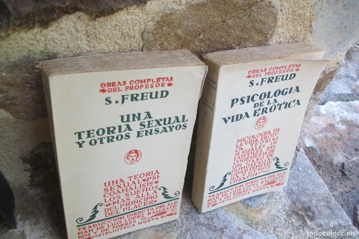 B&uuml;cher: PSICOLOGIA DE LA VIDA EROTICA. S. FREUD OBRAS COMPLETAS. BIBLIOTECA NUEVA 1934