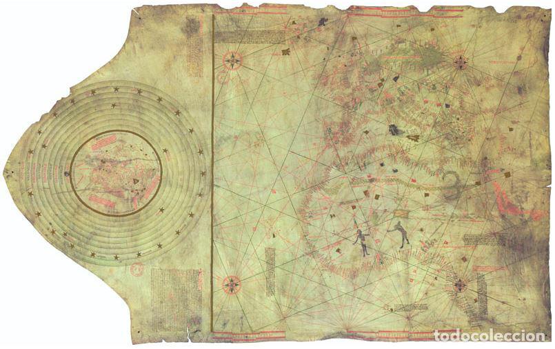 Libros: La Carta de Crist&oacute;bal Col&oacute;n, Mapamundi -