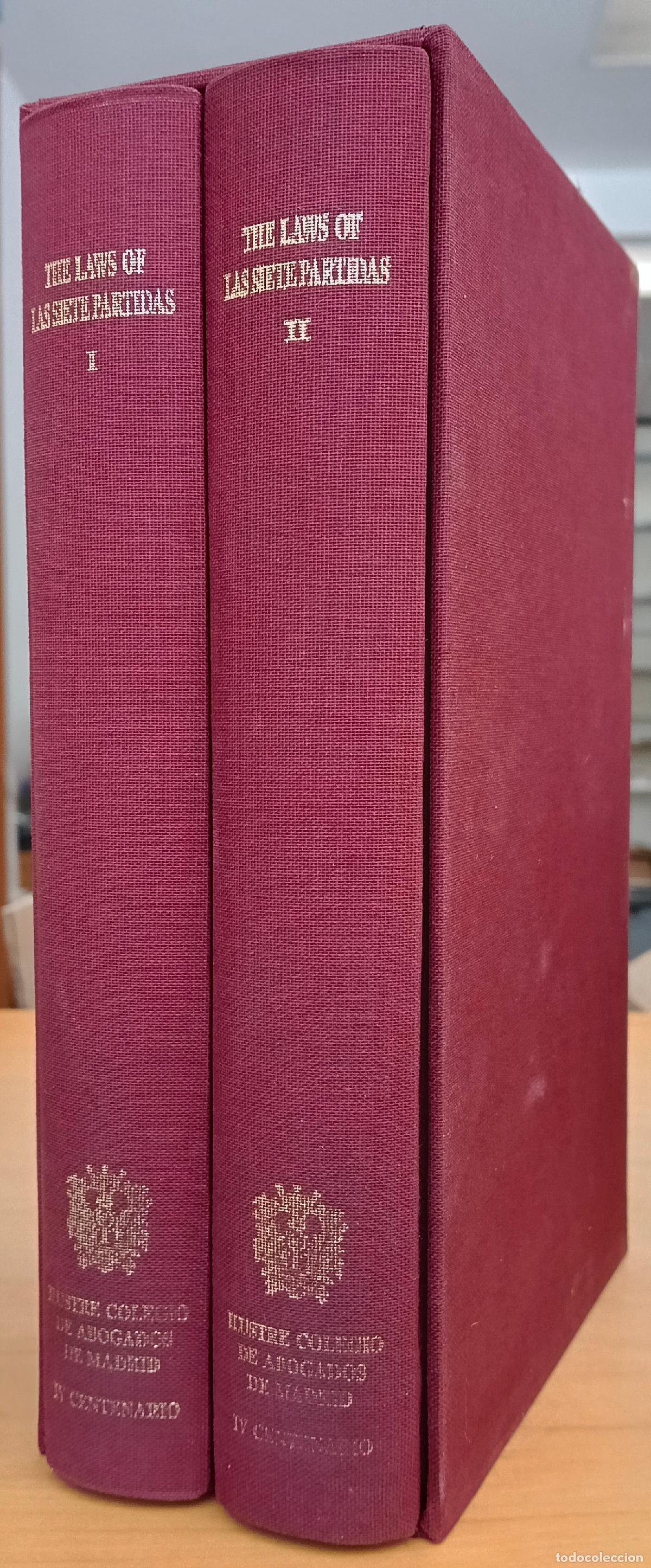Libros: The laws of Las Siete Partidas. Tomos I y II - NO CONSTA AUTOR