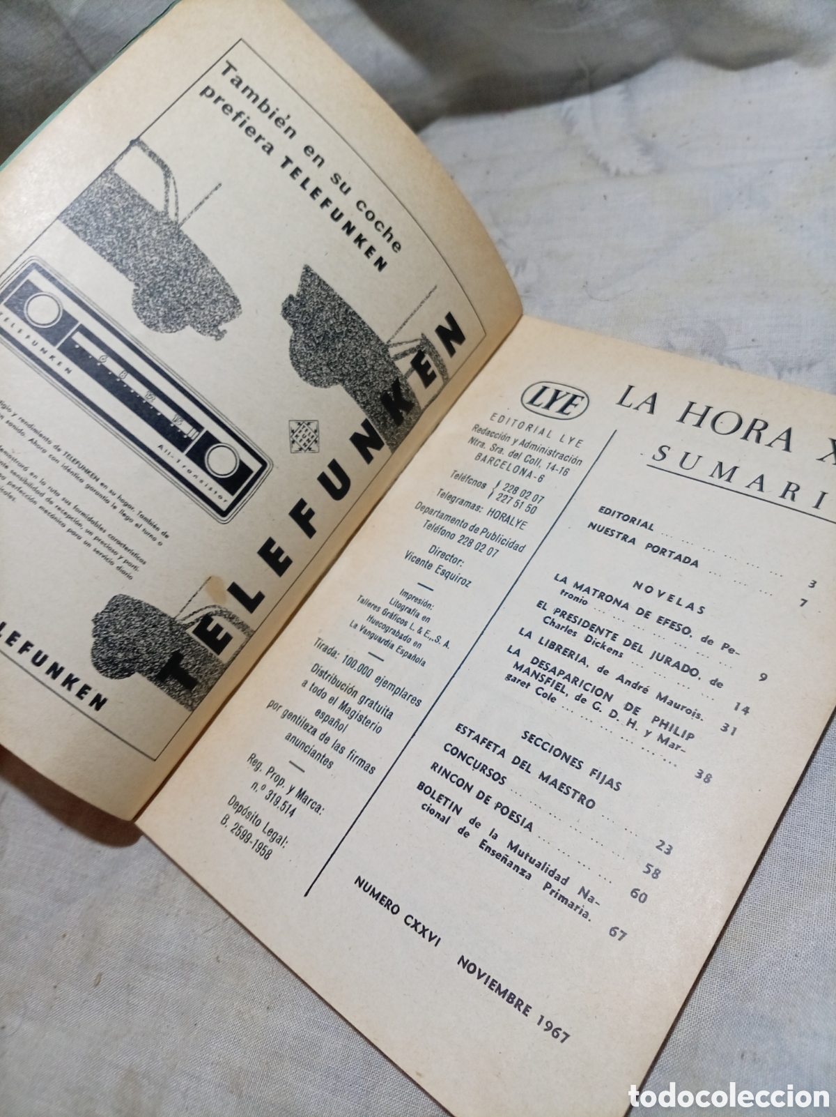 Libros: LA HORS XXV, PETRONIO, EDITORIAL LYE, 1967 - Foto 3