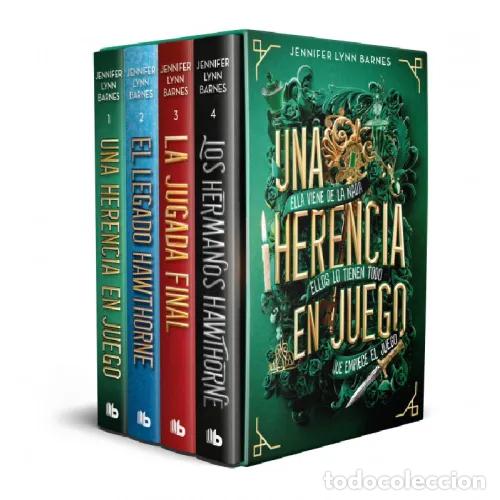 Libri di seconda mano: ESTUCHE UNA HERENCIA EN JUEGO - JENNIFER LYNN BARNES