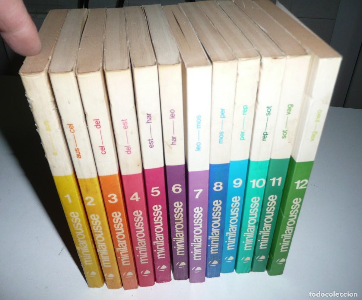 books: Mini Larousse ilustrado (C&iacute;rculo de Lectores) 12 t&oacute;mos