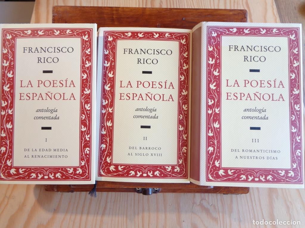 B&uuml;cher: LA POES&Iacute;A ESPA&Ntilde;OLA. Antolog&iacute;a comentada (Tres tomos. Completa). I. De la Edad Media al Renacimiento.