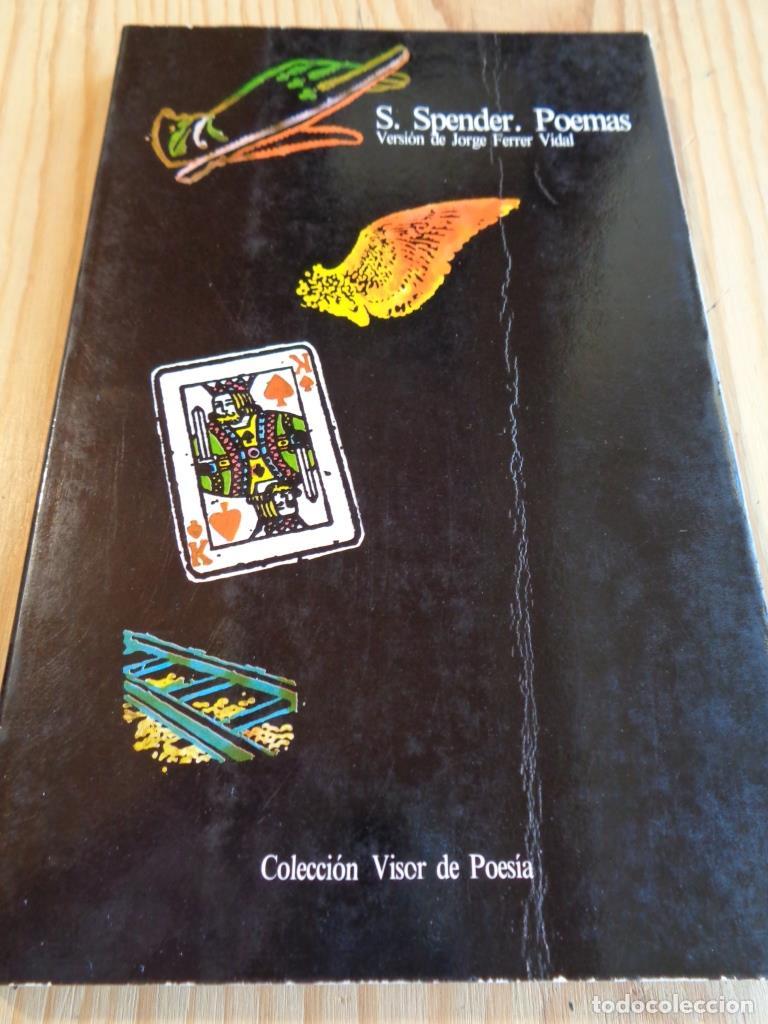 Libros: POEMAS. STEPHEN SPENDER (Edici&oacute;n Biling&uuml;e Ingl&eacute;s - Espa&ntilde;ol). - STEPHEN SPENDER