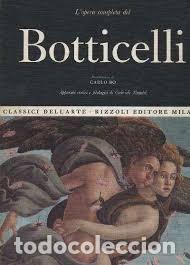 Libros: LA OBRA PICT&Oacute;RICA COMPLETA DE BOTTICELLI