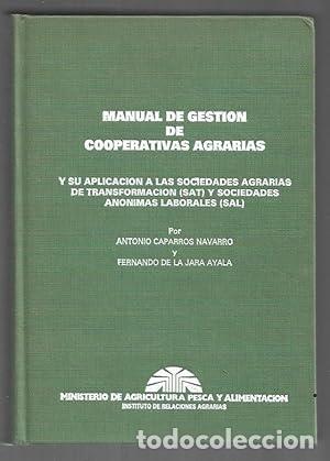 Libros: Manual de gesti&oacute;n de cooperativas agrarias