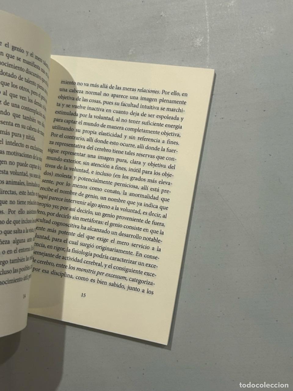 Libros: Arthur Schopenhauer - Sobre el genio - Foto 2