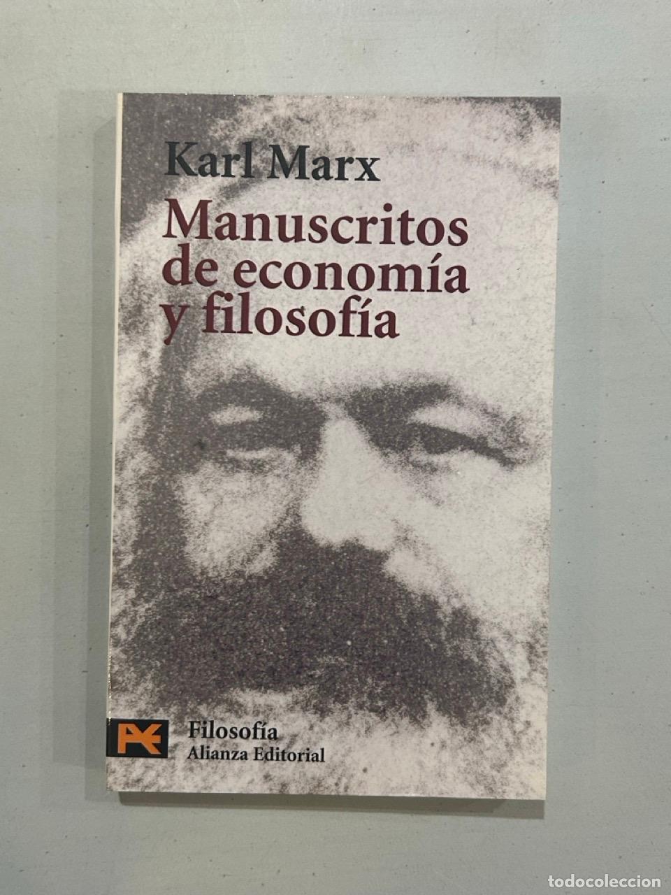 books: Karl Marx - Manuscritos de econom&iacute;a y filosof&iacute;a
