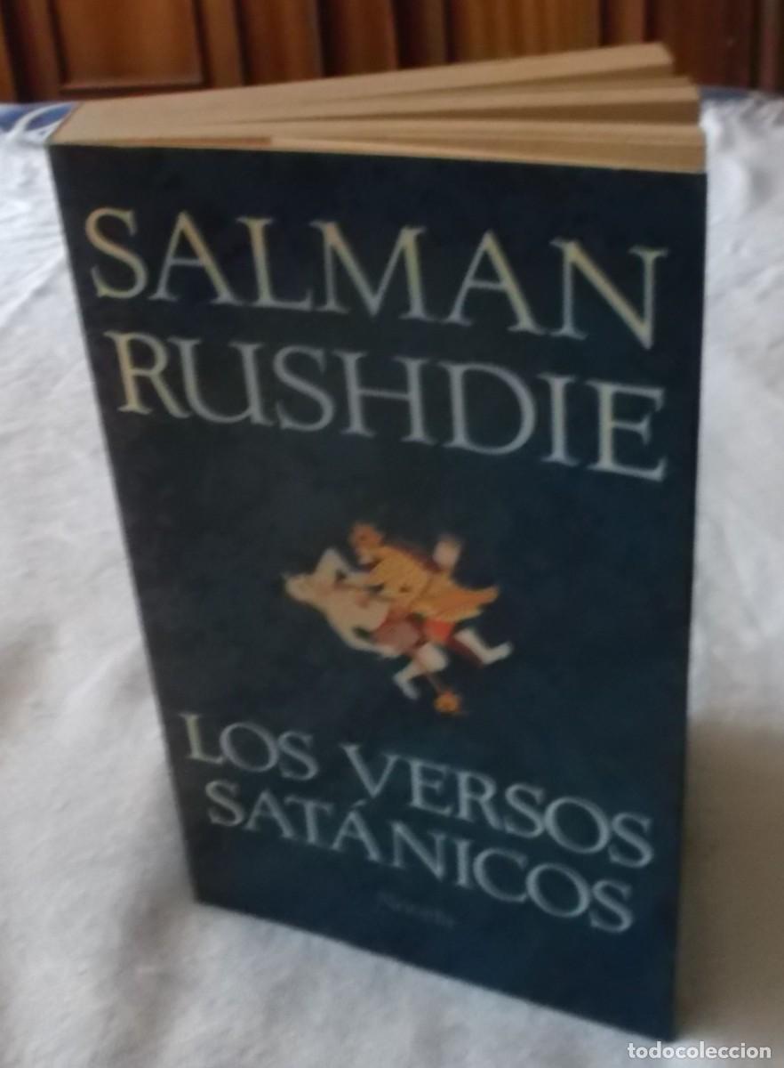 B&uuml;cher: Los versos satanicos Salman Rushdie primera edicion 1989