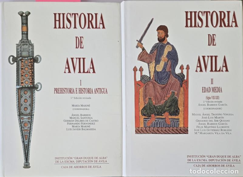 Libros: Historia de &Aacute;vila - Tomos I-II - Aa. Vv.